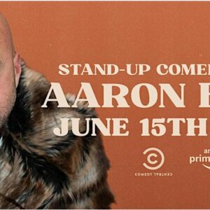 Aaron Berg standup comedian, actor, host and podcaster performs live at the Emmaus Theatre